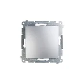 shumee Simon 54 Enopolno stikalo, mat srebrno DW1A.01/43