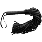 ROUGE Leather Flogger Black with Black Accessories