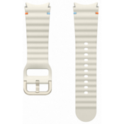 Original pašček za Galaxy Watch7 sport (s/m) Cream - Bel