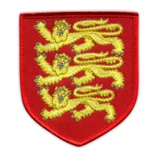shumee Našitek kraljevega grba Anglije - Prišitje - Vezen našitek/značka/emblem