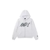 AND1 Jopa na zadrgo Staple Graphic antracit/svetlo siva