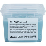 Davines Minu Caper Blossom obnavljajuca maska za obojenu kosu (Illuminating Replenishing Mask for Coloured Hair) 250 ml