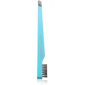 Diva & Nice Cosmetics Accessories pinceta poševna s krtačko Turquoise 1 kos