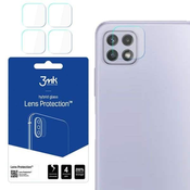 3mk kaljeno steklo za kamero Samsung Galaxy A22 4G komplet 4 kosi