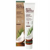 Ecodenta organska zobna pasta brez fluorida s kokosovim oljem 75 ml