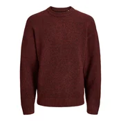 JACK & JONES Pulover JJESOHO OLLIE temno rdeča
