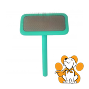 Tauro Pro Line Brush Rectangular Mint M,Za Efikasno Cetkanje Dlake Pasa i Macaka