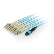 Equip MTP /MTP Trunk Fiber Optic Patch Cable, OM4, 5m