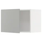METOD Zidni element, bela/Havstorp svetlosiva, 60x40 cm