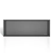 shumee Wall-BOX NO RIM - Vgradna polica brez okvirja, siva 90x30x10 cm