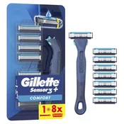 Gillette Sensor3+ Plus Comfort brijač za muškarce