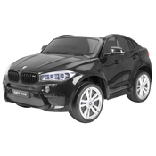 Licenciran avto na akumulator BMW X6 XXL - dvosed - črn