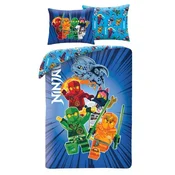 LEGO Ninjago: Posteljnina set - 140 x 200 cm