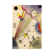 Canvas Slika na platnu Deutliche Verbindung, Wassily Kandinsky, 80 x 120 cm
