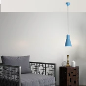 Conceptum Hypnose Luster Konikkem, 27-114cm, O14 cm, E27 , Plavi