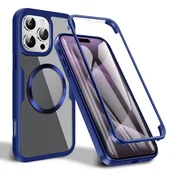 Hibridni Full body ovitek Techsuit ColorVerse 360 MagSafe za iPhone 16 Pro - blue