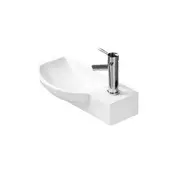 Mexen Hugo umivalnik nadpultni levi 50 x 23 cm, bel - 21255000L