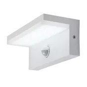 Rabalux 77116-LED Zunanja stenska svetilka s senzorjem ZARAGOZA LED/9W/230V IP54  bela