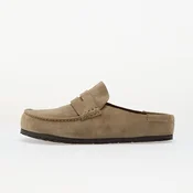 BIRKENSTOCK Natikači Naples temno bež