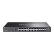 TP-Link OMADA stikalo SX3832 (24x10GbE, 8xSFP , 1xkonzola, 1xUSB-C)