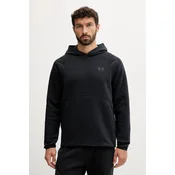 Mikina Under Armour Unstoppable Fleece Hooded EU Black/ Black S