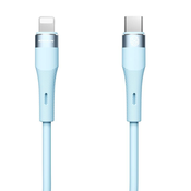 Nillkin Data Cable Flowspeed Silicon USB-C / Lightning PD 27W blue