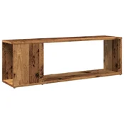 Vidaxl TV omarica Old Wood 100x24x32 cm Inženirski les