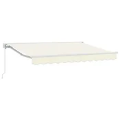 Vidaxl Okvir tende krema 250 x 200 cm Poliester s PU premazom