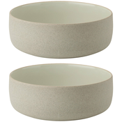 Skodelica za kosmiče EMMA, 13,5 cm, set 2 kosov, siva, kamenina, Stelton