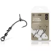 Delphin THE END Ronnie Rig with a bait screw 4x/4