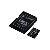 KINGSTON 512GB microSDXC CANVAS Plus pomnilniška kartica 150 MB/s branje, hitrostni razred UHS-I, U3, V30, A1