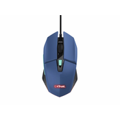 Miš TRUST GXT109B FELOX gaming/plava