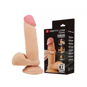 Dildo Sliding skin, 20.5cm, Boja kože