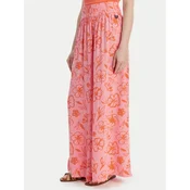 Roxy Hlače iz tkanine W126-RXLTR-1022-13P Roza Regular Fit
