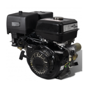 VIDAXL bencinski motor z električnim zagonom (9,6kW), črn