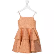 Little Bambah - Marigold ruffled dress - kids - Yellow
