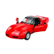 shumee WELLY 1982 CHEVROLET CORVETTE COUPE RDEČA 1:34 43716