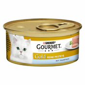 Varčno pakiranje Gourmet Gold fina pašteta 24 x 85 g - Mesni miks (zajec, teletina, govedina, jagnjetina)