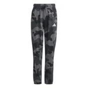 Adidas Donji deo trenerke za decake J Camo Fl Pant, JN2224, Tamnosivi