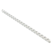 EUROSUPPLIES plastični hrbti/ format A4/ 10 mm/ beli/ 100 pakiranj
