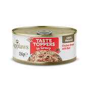 Applaws Taste Toppers v omaki 6 x 156 g - Piščanec z govedino