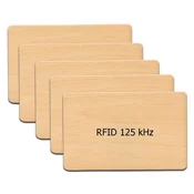 Mave 5 kos Lesenih RFID kartic s 125 kHz čipom TK4100