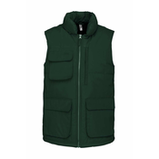 QUILTED BODYWARMER - Forest Green - 2XL
