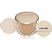 AMUSE Dew Jelly Master Cushion dolgoobstojni tekoči puder v gobici s srednjo UV zaščito odtenek 02 Healthy 15 g