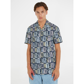 Dark blue Mens Patterned Shirt Tommy Jeans - Men