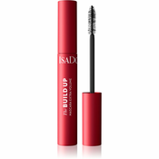 IsaDora Build Up Mascara Extra Volume maskara za ekstra volumen odtenek 01 Super Black 10 ml