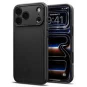 Spigen Thin Fit Apple iPhone 18 Pro Max/iPhone 17 Pro Max MagSafe - črn silikon