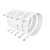 Komplet dodatkov za polnilni kabel USB-C 60W 2 m za iPhone 15 15 Pro 15 Pro Max, 5 kosov