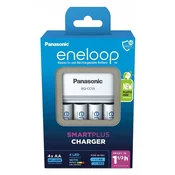 slomart Polnilnik PANASONIC Eneloop Smartplus BQ-CC55 + 4x AA 2000 mAh (K-KJ55MCD40E)