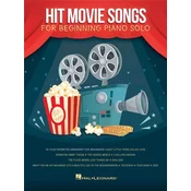 HIT MOVIE SONGS FOR BEGINNING PIANO SOLO
